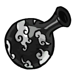 Cloudpattern Gourd Bottle